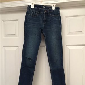 Hollister low-rise supper skinny vintage stretch